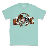Seafoam western love for cowboys olivia Classic Tee - OliviaCreatesArt