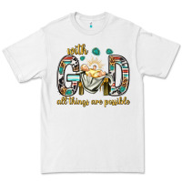 White with god all things are possible with baby jesus bbs Premium Tee - BundleAndBundleShop