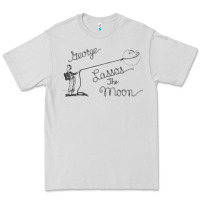 Dove Grey george lassos the moon   its a wonderful life Premium Tee - linhVisuals