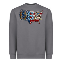 Storm usa american flag background Heavyweight Sweatshirt - Jasminsmagicworld