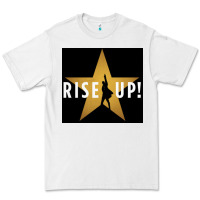White rise up! hamilt musical broadway Premium Tee - linhVisuals