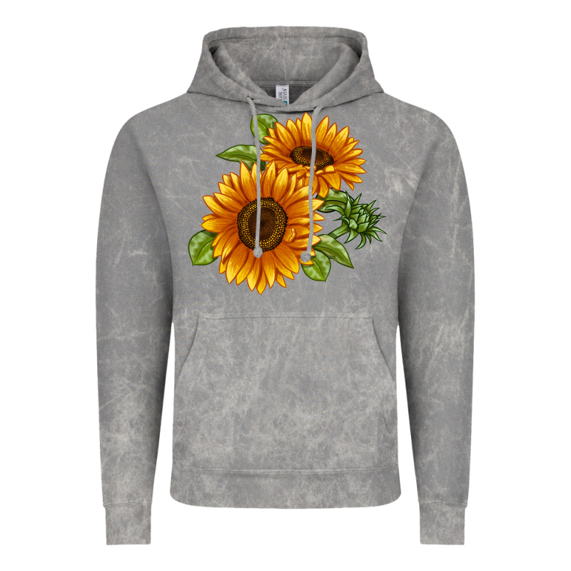 Soraya Sunflower Vintage Hoodie by LillyAllenDesigns | Teevron