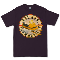 Plum ski doo vintage snowmobiles Premium Tee - linhVisuals