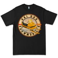 Black ski doo vintage snowmobiles Premium Tee - linhVisuals
