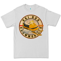 Dove Grey ski doo vintage snowmobiles Premium Tee - linhVisuals
