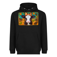 Black autumn baby cow Heavyweight Hoodie - Jasminsmagicworld
