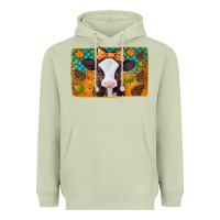 Matcha autumn baby cow Heavyweight Hoodie - Jasminsmagicworld