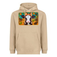 Mushroom autumn baby cow Heavyweight Hoodie - Jasminsmagicworld