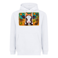 White autumn baby cow Heavyweight Hoodie - Jasminsmagicworld