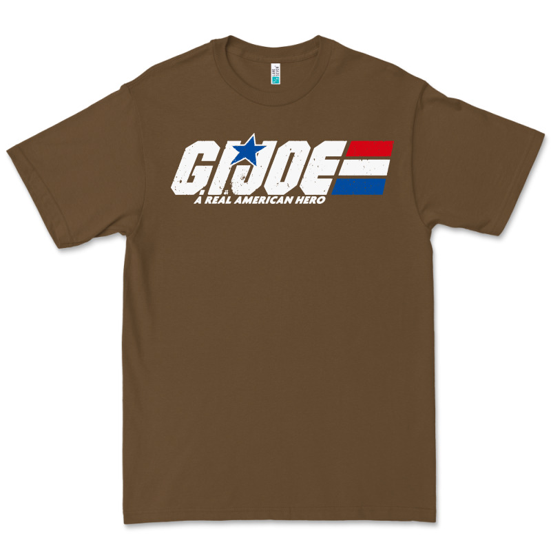 Distressed Army Green Gi Joe Premium Tee by linhVisuals | Teevron