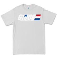 Dove Grey distressed army green gi joe Premium Tee - linhVisuals