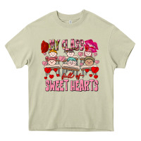 Mossy Valentine's Day my class is full of sweet hearts Heavy Core Tee - FaDigitalArtStudio