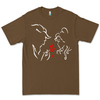 Cacao beauty the beast love Premium Tee - linhVisuals