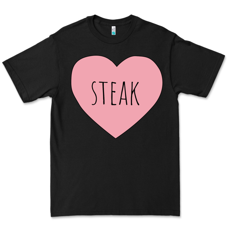 I Heart Steak Premium Tee by linhVisuals | Teevron