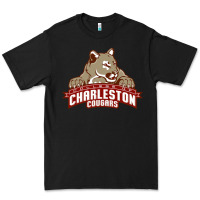 Black charleston cougars Premium Tee - linhVisuals