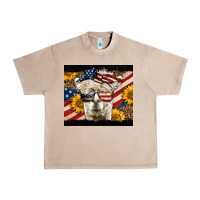 French Oak Western 4th Of July Lama Urban Heavy Tee - LillyAllenDesigns