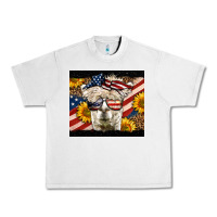 Lunar Rock Western 4th Of July Lama Urban Heavy Tee - LillyAllenDesigns