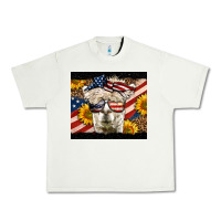 Pistachio Western 4th Of July Lama Urban Heavy Tee - LillyAllenDesigns
