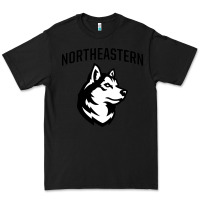 Black northeastern huskies Premium Tee - linhVisuals