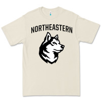 Bone northeastern huskies Premium Tee - linhVisuals
