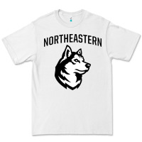 White northeastern huskies Premium Tee - linhVisuals
