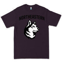 Plum northeastern huskies Premium Tee - linhVisuals