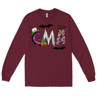 Burgundy cma Long Sleeve Tee - CowhideDigitalArt