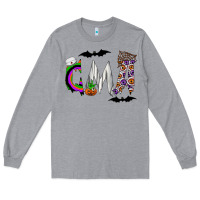 Heather Grey cma Long Sleeve Tee - CowhideDigitalArt