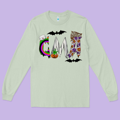 Cma Long Sleeve Tee Designed By Cowhidedigitalart