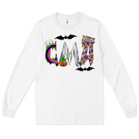 White cma Long Sleeve Tee - CowhideDigitalArt