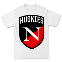 White northeastern huskies Premium Tee - linhVisuals
