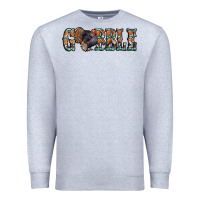 Heather Grey gobble thanksgiving turkey Premium Sweatshirt - Jasminsmagicworld