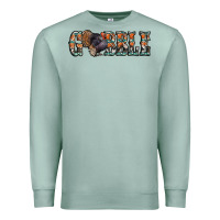 Seafoam gobble thanksgiving turkey Premium Sweatshirt - Jasminsmagicworld