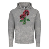 Cloud Rock 2 Chocolate sunflower Vintage Hoodie - LillyAllenDesigns