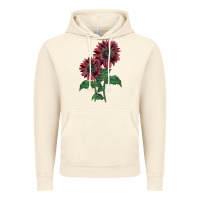 Vintage Artic 2 Chocolate sunflower Vintage Hoodie - LillyAllenDesigns