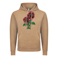 Vintage Coffee 2 Chocolate sunflower Vintage Hoodie - LillyAllenDesigns