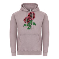 Vintage Zinc 2 Chocolate sunflower Vintage Hoodie - LillyAllenDesigns