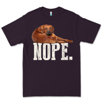 Plum nope lazy rhodesian ridgeback t shirt dog lover gift tee Premium Tee - linhVisuals