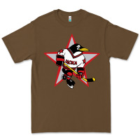 Cacao Red Penguin 1990's Russian Premium Tee - linhVisuals
