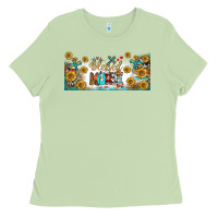 Matcha blessed nurse libbey glass Ladies Tee - BundleAndBundleShop