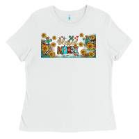 White blessed nurse libbey glass Ladies Tee - BundleAndBundleShop