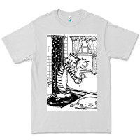 Dove Grey calvin Premium Tee - linhVisuals
