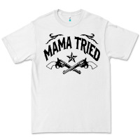 White mama tried guns Premium Tee - linhVisuals