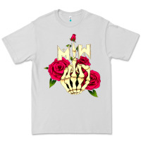 Dove Grey motionless in white Premium Tee - linhVisuals