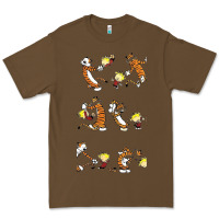 Cacao calvin Premium Tee - linhVisuals