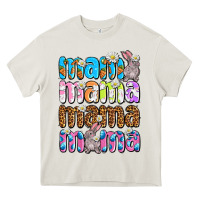 Cream Easter mama mama mama Heavy Core Tee - OliviaCreatesArt