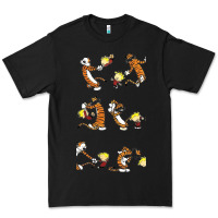 Black calvin Premium Tee - linhVisuals