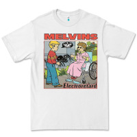 White MELVINS Premium Tee - linhVisuals