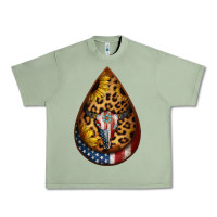 Oil Green american sunflower bullskull teardrop earrings Urban Heavy Tee - Jasminsmagicworld