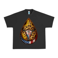 Pigment Black american sunflower bullskull teardrop earrings Urban Heavy Tee - Jasminsmagicworld